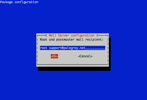 Exim4 postmaster recipient configuration on Ubuntu 9.10 (Karmic). Exim4 postmaster recipient configuration on Ubuntu 9.10 (Karmic).